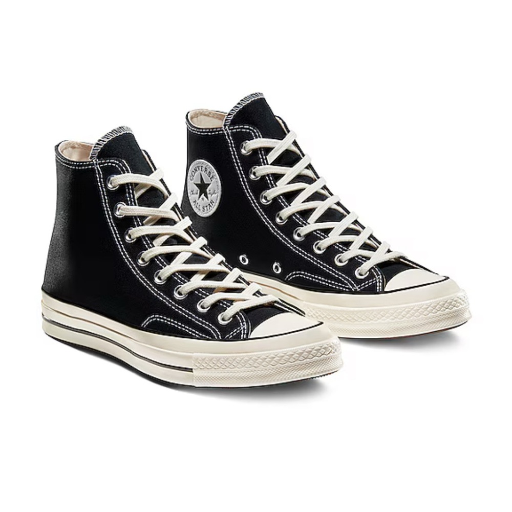 NWOT CONVERSE CHUCK 70 HI BLACK & EGRET WOMEN’S 7.5 US